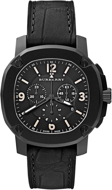 burberry leather watch|Burberry watch clearance.